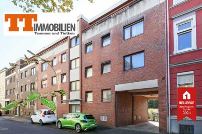 TT bietet an: Wohnen mit Extras: 2-Zimmer-Wohnung mit 2 Balkone und PKW-Stellplatz inklusive!