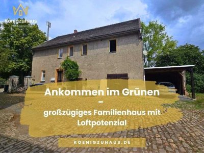 Ankommen im Grünen – großzügiges Familienhaus mit Loftpotenzial