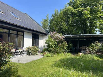 Preisgekröntes Architektenhaus mit Charme - Riederau am Ammersee -  ruhige,  seenahe Wohnlage