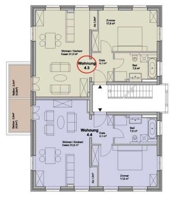 Geschmackvolle 2-Raum-Wohnung mit gehobener Innenausstattung mit EBK in Wenningstedt-Braderup (Sylt)