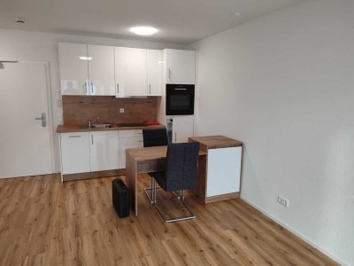 Heilbronn Innenstadt. Teilmöbliertes 2-Zi. Appartement mit Loggia und neuer Einbauküche