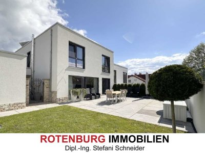 Anspruchsvoll gestalteter Neubau, geringe Betriebskosten, Smarthome -  innenstadtnah in Rotenburg