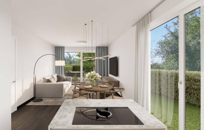 LUBÉK - Elegante Gartenwohnung (TOP01) mit rd. 57 m² in Grazer Vorstadtlage