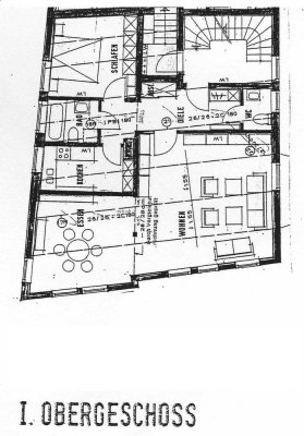 Modern wohnen in historischem Fachwerkhaus