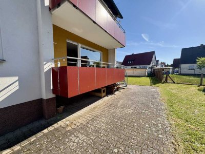 4-Raum-Erdgeschosswohnung mit Garten, Balkonund Einbauküche in Nürnberg