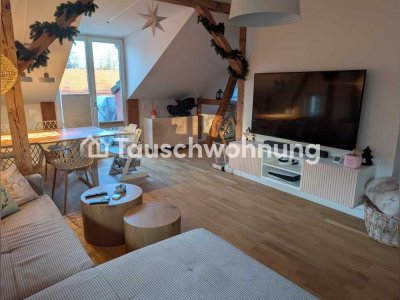 Tauschwohnung: Helle 3,5-Zimmer-Wohnung in Töplitz zum Tausch