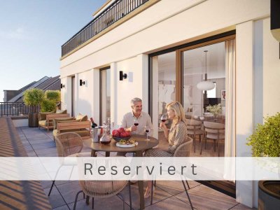 Reserviert: Exklusives Luxus-Penthouse im Kö-Karree - nur 80m von der Königsallee entfernt