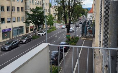 Kremser Ringstraße; 4-Zimmer-Wohnung mit 2 Balkonen in bester Zentrallage