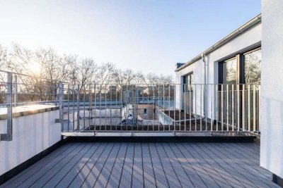 NEUBAU BALKONTRAUM AM RHEIN – MODERNER CHARME IN BAYENTHAL +PROVISIONSFREI+