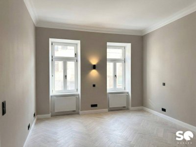 #SQ - URBANER CHARME TRIFFT MODERNES WOHNGEFÜHL – SANIERTER ALTBAU-ERSTBEZUG IN RUHIGER LAGE