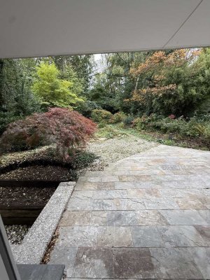 Exklusiv wohnen in Dortmund-Brünninghausen – kernsanierte Gartenwohnung in Bestlage mit Garage