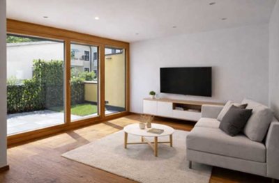 Exklusive 2-Zimmer-Wohnung mit Balkon und Dachgarten in bester Lage direkt am Englischen Garten