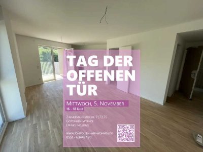Neubau- 4-ZKB-Wohnung mit Einbauküche und Balkon