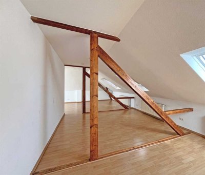 POCHERT IMMOBILIEN - Sehr schöne, helle Dachstudio-Wohnung in KL-Nähe Stadtpark und Musikerviertel