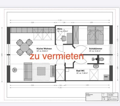 Wunderschöne 2,5-Zimmer-Dachgeschosswohnung in Riedenberg