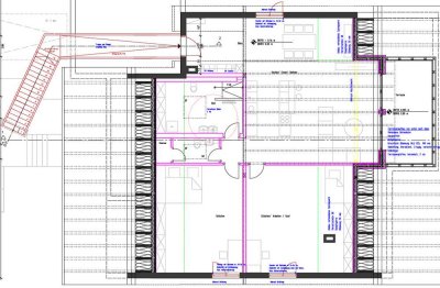 3-Zimmer Dachgeschosswohnung, Erstbezug nach Dachausbau