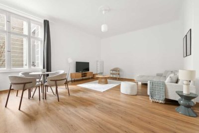 Charmante 3-Zimmer Wohnung in Steglitz - voll möbliert