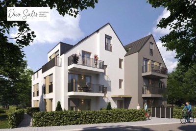 Startpreis Vertriebsbeginn • Emissionsfreier Neubau • Moderne 2 Zi-Wohnung mit Garten • Tiefgarage