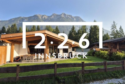 226 Immobilien: Einzigartige Doppelhaushälfte im Chaletstil am Seefelder Plateau / Leutasch zu verkaufen