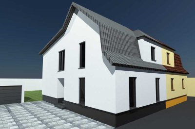 Kernsanierte Doppelhaushälfte mit Terrasse und Stellplatz in Osthofen zu verkaufen!