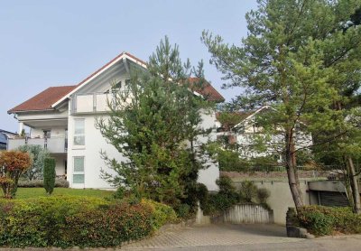 Exklusive, penthouse-ähnliche Wohnung mit Ausblick