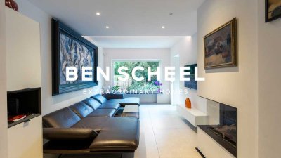 Aussergewöhnliche Gartenwohnung über zwei Etagen und mit weiterer Dachgeschosswohnung