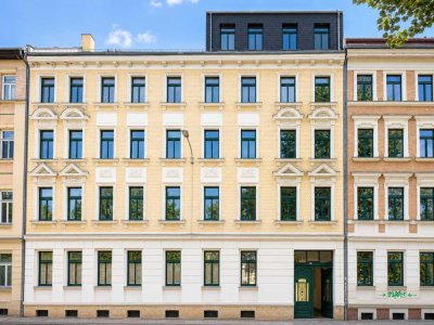Charmante Gründerzeitwohnung mit Stellplatz und idyllischer Gartenanlage – Wohnen im beliebten Le