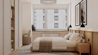 Provisionsfrei - Erstbezug nach Kernsanierung: Charmante 2-Zimmer-Wohnung in Düsseldorf
