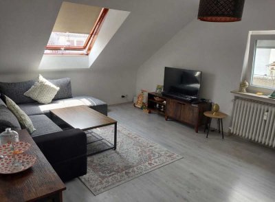 2-Zimmer-Wohnung im Dachgeschoss – ab Sept. frei