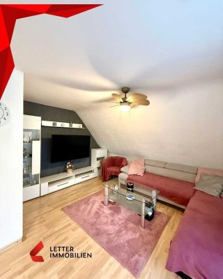 Gemütliche Dachgeschosswohnung mit Balkon in S-Bahnnähe