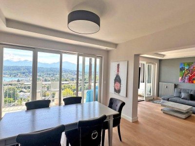 Großzügige Wohnung in Velden am Wörthersee mit See- und Schlossblick