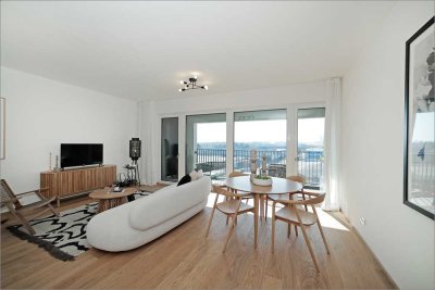 Licht & Weitblick – stilvolle 3-Zimmer-Wohnung mit West-Loggia im Dachgeschoss