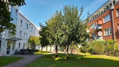 3-Zimmer-Wohnung mit Dachterrasse 3. Förderweg, WBS § 8 oder 88 d SH erforderlich, DG