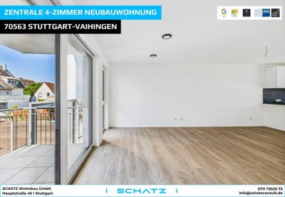 Barrierefreie 4-Zimmer-Neubauwohnung im Zentrum von Stuttgart-Vaihingen