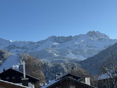 Neubau/Erstbezug nach Umbau! sonn. 4 Zimmer-Whg. mit 2 Bädern in ruhiger Wohnlage in Partenkirchen!