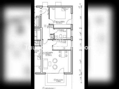 Tauschwohnung: 2 Z mit Terrasse in St. Georgen gegen Whg mit Garten