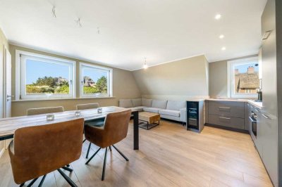 Reetgedeckte Drei-Zimmer-Wohnung mit Blick aufs Wattenmeer in Rantum