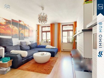 ++ Vermietete 2-Zimmer-Wohnung in der Südvorstadt - 2600 € / m² ++