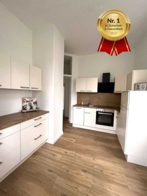 Praktischer Wohnungsschnitt: Mit Tageslichtbad und moderner Einbauküche