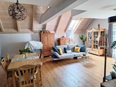 Außergewöhnliche Maisonettewohnung in modernem Mehrfamilienhaus
