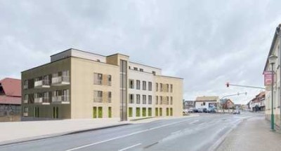 3Rm-Wohnung im Neubau mit Aufzug und Balkon auf ca. 62m²