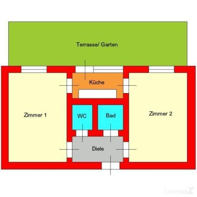 Provisionsfrei: Neubauwohnung - mit Terrasse und Kleingarten nähe LKH/Med-Uni - Ragnitzstraße