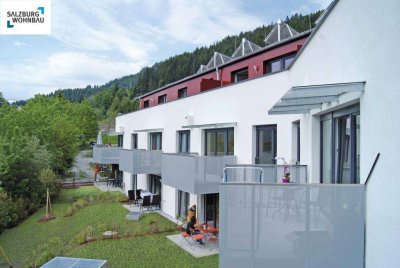 EBEN IM PONGAU! Geförderte 3-Zimmerwohnung mit Terrasse, Tiefgaragen- und Abstellplatz mit hoher Wohnbeihilfe