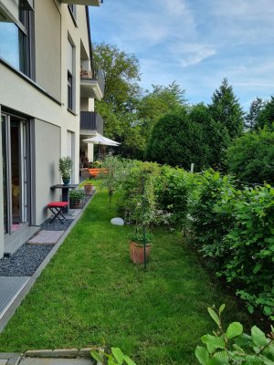 Ebenerdige Traumwohnung mit Garten, inkl. Tiefgaragenstellplatz im Herzen von Bad Neuenahr-Ahrweiler