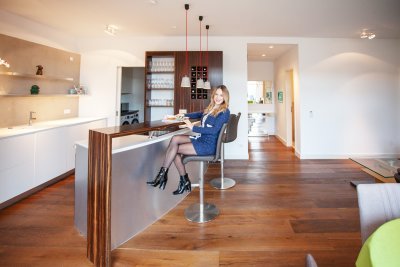 Loftähnliche Luxus-Wohnung mit modernster Smart-Technologie in Düsseldorf