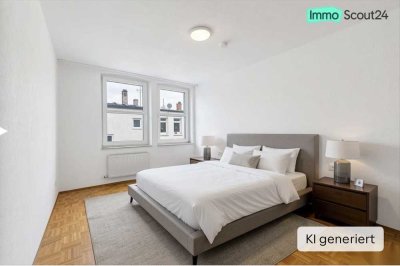 Provisionsfrei — Helle 2-Zimmer-Altbauwohnung in S-West