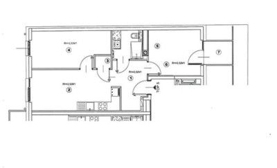 3 Zimmer Neubau-Wohnung mit Balkon, befristet vermietet, Nähe Kagraner Platz