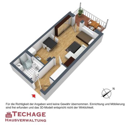 SPITZE!!  1-Zimmer Neubau in perfekter Lage!