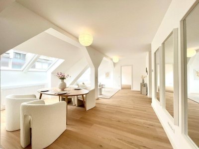 Exklusive Dachgeschoßwohnung in 1030 Wien: Erstbezug mit Terrasse &amp; 3 Zimmern!