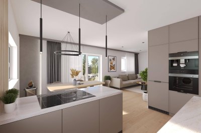 4-Zimmer-Gartenwohnung mit herrlicher Terrasse zum Entspannen